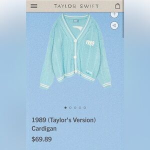 1989 Taylor’s Version Cardigan